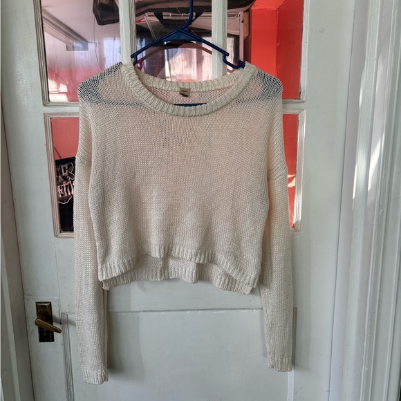 Farm Rio Cropped Knit Sweater - Picture 1 of 7